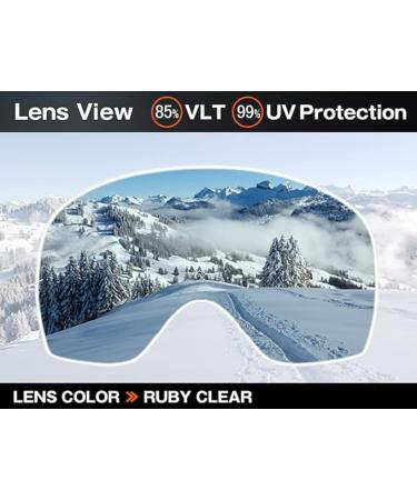 ZERO TECH BASE Oakley Crowbar Snow Goggle Replacement Lens - Ski/Snowboard - Buy Online on GoSupps.com