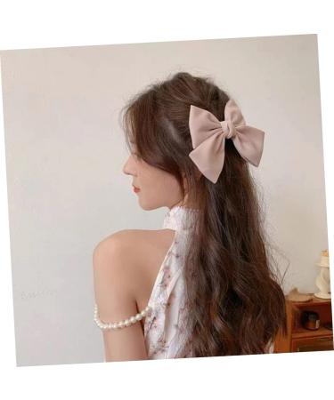 minkissy 6 Pairs bow hairpin hair bows for female hairpin party hair clip Bow Hair Clips big bows hair clips hair pin bowknot new year hair decoration bow clips girl fabric headgear woman - Buy Online on GoSupps.com
