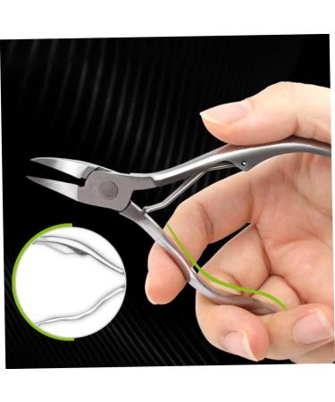 Healeved 1 Set Manicure 2-piece Set Toenail Clipper Toenail Brush Nail Clippers Home Tools Pedicure Nail Ingrown Toe Nipper Para U as Double Head Manicure Tools Stainless Steel - Buy Online on GoSupps.com
