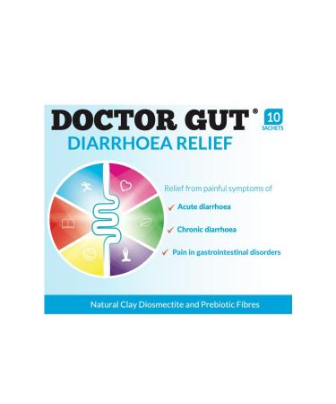 Doctor Gut Diarrhoea Relief - 10 Sachets | Diarrhoea Treatment