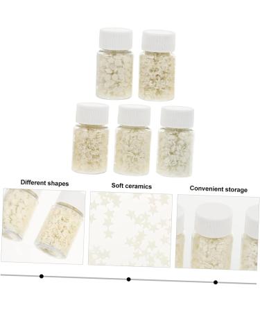 POPETPOP 6pcs 5 Diy Material Nail Art Charm Diy Crafts Nail Art Nail Patches Luminous Slices Pearl Decor Rhinestone Decor Diy Patch Nail Decor Sticker Polymer Clay Manicure - Buy Online on GoSupps.com