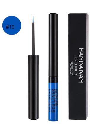 DekRion Liquid Eyeliner - Matte Colored Waterproof Eye Makeup in Light Blue - High-Pigmented Colorful Liner - 1PC - Buy Online on GoSupps.com