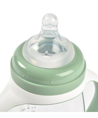 BEABA 2-in-1 Baby Bottle to Training Sippy Cup 7 oz (Sage) - Spill Proof, Baby Bottle Nipple and Soft Silicone Sippy Spout for Toddlers - Buy Online on GoSupps.com