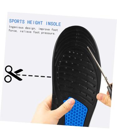 NOLITOY Orthotic Insoles for Height Increase - Sports Shoe Inserts with Arch Support & Cushioning - Buy Online on GoSupps.com