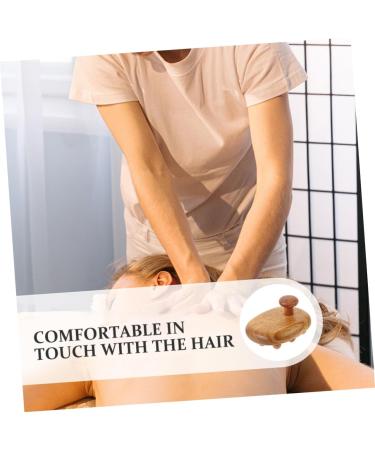 Gogogmy Wooden Massage Brush Set - 2-Piece Massage Tools for Body & Hair | Eco-Friendly Wooden Combs & Massagers - Buy Online on GoSupps.com