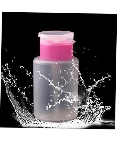 3 pieces nailing tool manicure accessories bottle for nail polish remover nail accessories nail art accessories water nail polish remover bottle press cosmetics alcohol 10.5x5.5cm pink - Buy Online on GoSupps.com