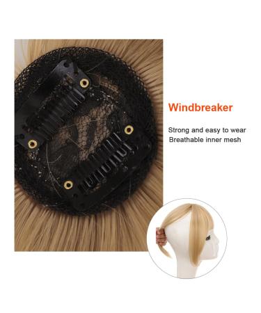 Stylish Clip-In Pony Hair Parts - Natural Synthetic Bangs with Side Fringe (105# Brown) for Effortless Style - Buy Online on GoSupps.com