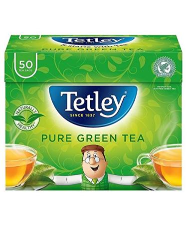 Tetley Tetley Pure Green Tea Bags 50 per pack