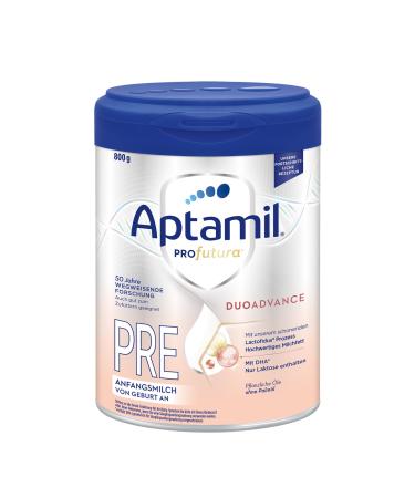 Aptamil Profutura Duoadvance Pre - initial milk from birth with DHA only lactose without palm oil baby food milk powder 1x 800 g Profutura Advance - Buy Online on GoSupps.com
