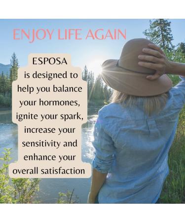 Esposa Female Libido Booster for Women  Reignite Passion  Increase Energy & Sensitivity  Boost Mood & Desire  Made in USA Natural Female Enhancement Pills with Horny Goat Weed  60 Capsules - Buy Online on GoSupps.com
