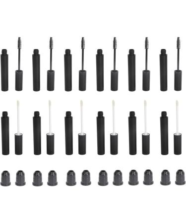 Refillable Lip Gloss Tube Mascara Tube Set 12Pcs Soft Bristles Lightweight Portable Plastic Mascara Tube for Daily Travel Camping 4ml - Buy Online on GoSupps.com