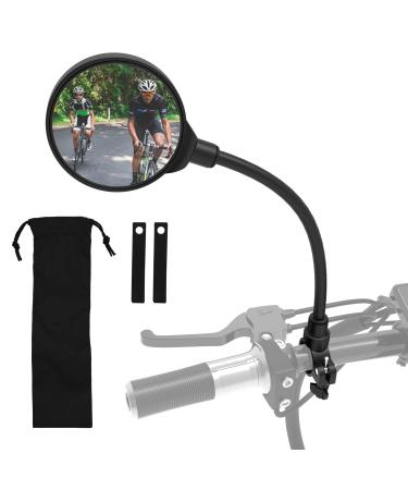 ROYOR Bike Mirrors for Handlebars Rearview Mirror - Bicycle Mirrors for Handlebars, 360 Adjustable Rotatable Bicycle Mirror for Electric Bike, Mountain Bike and Road Bike