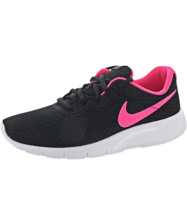 Nike Men's Tanjun' Running Shoes 38.5 EU Black Black Hyper Pink White