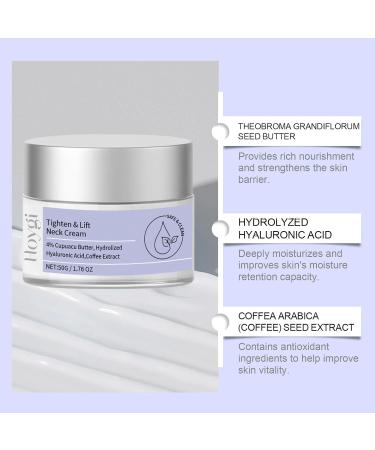 Neck Firming Cream Tightening Lifting Sagging Skin 2024 New Tighten and Lift Neck Cream Tighten & Lift Firming Neck Cream for Crepey Skin Skin Care Moisturizer Face Cream - Buy Online on GoSupps.com