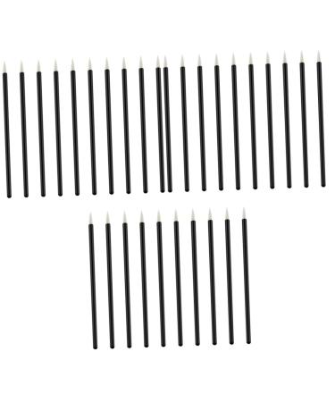 Healeved 300 Pcs Cosmetics Brush Cosmetic Brush Eyeliner Brush Applicator Facial Wand Face Wand White