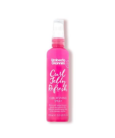 Umberto Giannini Curl Jelly Refresh - Curl Refreshing Styling Spray for Zero Frizz  Defined Curls - Moisturising Spray & Scrunch Curl and Wavy Hair Styling (1 pack 5 fl Oz) 5 Fl Oz (Pack of 1)
