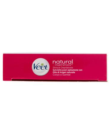 Natural Inspirations Body Hair Removal Strips with Argan Oil - 16 Strips | Smooth & Nourished Skin - Buy Online on GoSupps.com