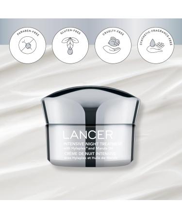 Lancer Skincare Intensive Night Treatment | Anti-Aging Moisturizer with Hylaplex & Marula Oil - 1.7oz | Best International Shipping - Buy Online on GoSupps.com