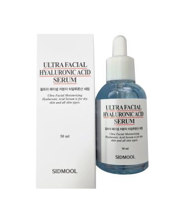 Sidmool Low-Molecular Hyaluronic Acid Serum | Ultra Facial Hydrating Serum 50ml - Buy Internationally - Buy Online on GoSupps.com