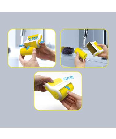 Cyber Clean Rollcare Jumbo - Washable Lint Roller for Easy Removal of Pet Hair Dust & Fluff | Ideal for Home & Car - Buy Online on GoSupps.com