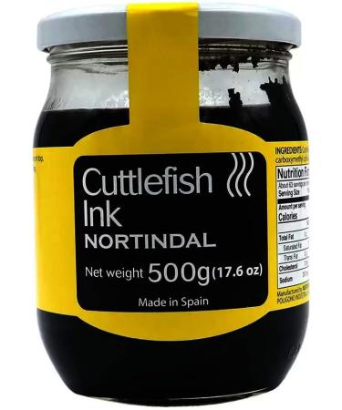 Nortindal - Sterilized cuttlefish ink - ideal for black rice paella - 500 Grams - Buy Online on GoSupps.com