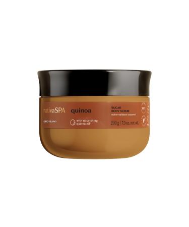 O Botic rio Nativa SPA Gommage au sucre de quinoa pour femme parfum hydratant pr vient les cheveux incarn s peau radieuse v g talien 200 g
