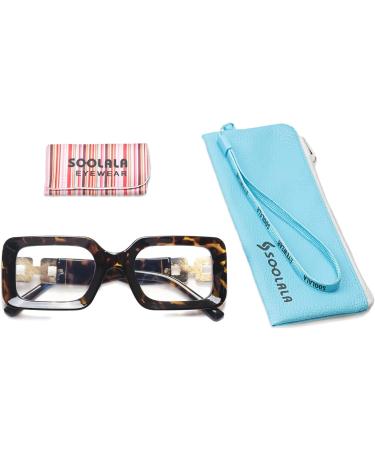 SOOLALA The Reading Glasses Company Blue Light Blocking Womens Reading Glasses Leopard 2.5 x - Buy Online on GoSupps.com