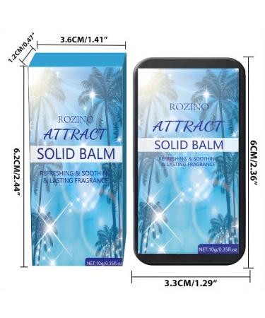 Charm Enhancer: 10g Pheromone Solid Perfume for Men - Refreshing Balm for Dating & Everyday Wear - Buy Online on GoSupps.com