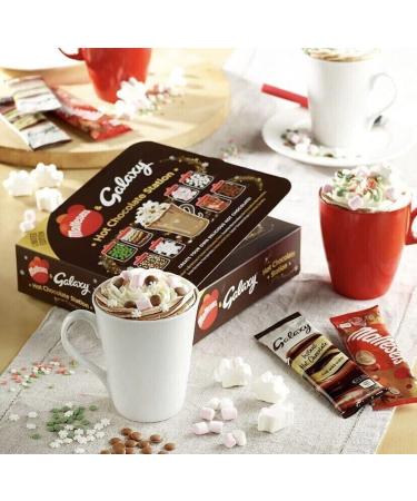 Limited Edition Hot Chocolate Station Set - Create a Cozy Cocoa Haven at Home - Marshmallows and Chocolate Shavings - Toppings Assortment Delicious - Buy Online on GoSupps.com