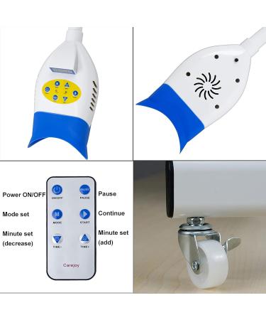 36W Teeth Whitening Lamp with 10 Cold Light LED | Bleaching Accelerator Light | Remote Control | Floor Standing Design - Buy Online on GoSupps.com