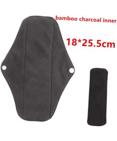 Mama Pads | Bamboo Charcoal Cotton Menstrual Pads | Reusable & Washable Cloth Napkin | Maternity & Menstrual Care - Buy Online on GoSupps.com