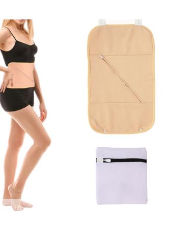 Castor Oil Pack Castor Oil Wrap Adjustable Elastic Strap Organic Cotton Flannel for Castor Oil Pack Reusable Castor Oil Pads Kit for Liver Detox Castor Oil Pack Wrap (Castor Oil Not Included)