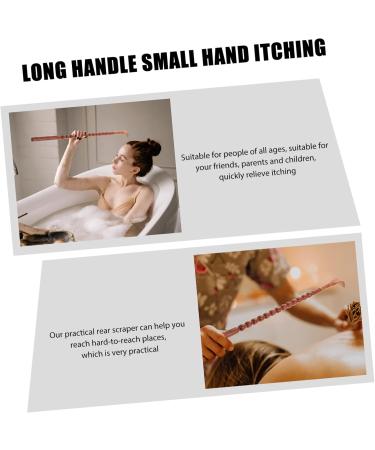 Healvian 3-Piece Wooden Back Scratcher Set | Portable Massage & Shoe Puller | Ergonomic Wenge Scraper for Ultimate Comfort - Buy Online on GoSupps.com