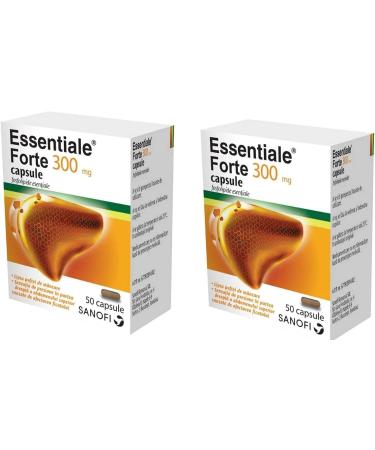 Essentiale Forte 300 mg liver support capsules 2 pieces of 50 capsules - Buy Online on GoSupps.com