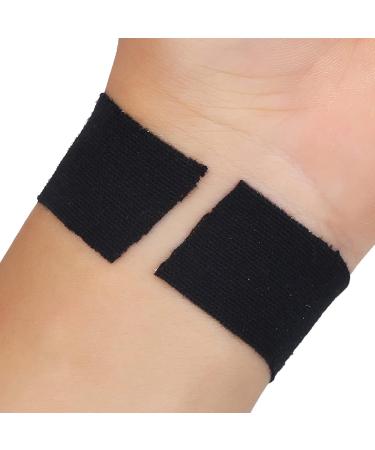 Kinesiology Tape - 1 Roll Cotton Elastic Athletic Tape for Injuries & Muscle Support - Black Adhesive Sports Bandage - Buy Online on GoSupps.com