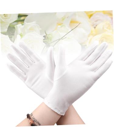 FOMIYES 9 Pairs Moisturizing Hand Gloves Moisturizer Gloves Jewelry Inspection Gloves Etiquette Gloves Food Gloves Moisturizing Gloves Soft Cotton Serving Gloves Elastic Gloves Clean Work - Buy Online on GoSupps.com