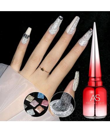 Nail Art UV Lamp Manicure Art Semi Permanent Flash Diamond Gel Colorful Phototherapy Gel Gel Nail Polish - (Color: 5) - Buy Online on GoSupps.com