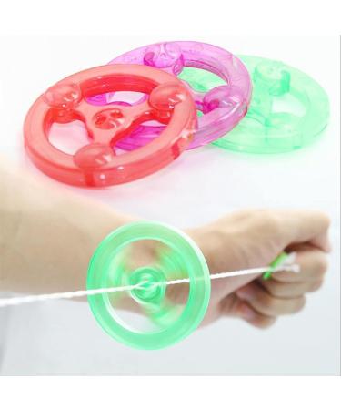 Multicolor Flywheel Spinning Toy Spinner Fidget Light Rainbow Lightshow Orbital Kids Flash Novelty Children's Toys Gift Pull Line Flashing Glow in The Dark Wheel Colorful Glow Up - Buy Online on GoSupps.com
