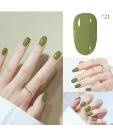 TBeautfave Green Nail Polish Avocado Green Nail Varnish Quick Dry & Long Lasting Nail Varnish Summer Nail Polish Water Based Natural Nail Polish for DIY Nail Art No Need Cure AvocadoGreen - Buy Online on GoSupps.com
