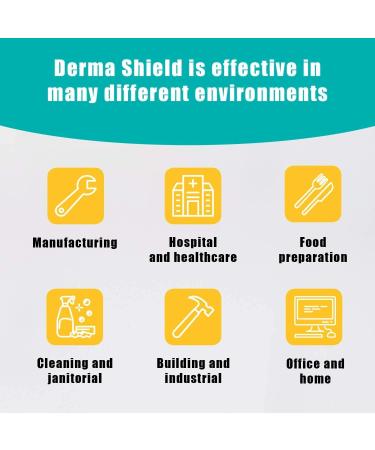 Derma Shield Barrier Cream 500ml Mousse - The Ultimate Waterproof Skin Shield for Hands Body Face - Clinically Proven Protection and Relief for Contact Dermatitis Dry Skin - Buy Online on GoSupps.com