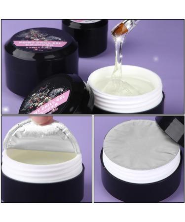 1pc Disposable glue manicure tools nail diamonds rhinestones rhinestone for nails nail gel nails gel nail accessories nail tools nail rhinestone nail polish liquid gem glue 5x4cm As Shown - Buy Online on GoSupps.com