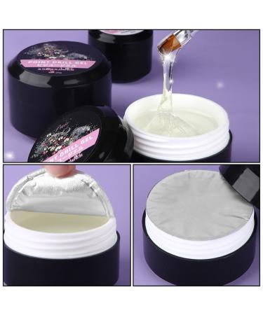 POPETPOP 2 Pcs Disposable Glue Nail Rhinestones Accessories for Tool Valid Nail Point Drill Glue Nail Glue Manicure Gel Manicure Diy Glue Nail Art Drill Glue Nail Art Glue Liquid 4 in 1 Gem 5x4cmx2pcs As Shownx2pcs - Buy Online on GoSupps.com