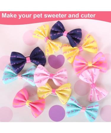 Ebho 10-Piece Small Dog Hair Accessories Set | Rubber Band Loops for Long-Haired Dogs & Cats - Buy Online on GoSupps.com
