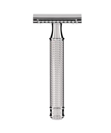 M hle traditional traditional safety razor - razor plane with closed comb - handle made of chrome -plated metal 1 piece (1 Pack) - Buy Online on GoSupps.com