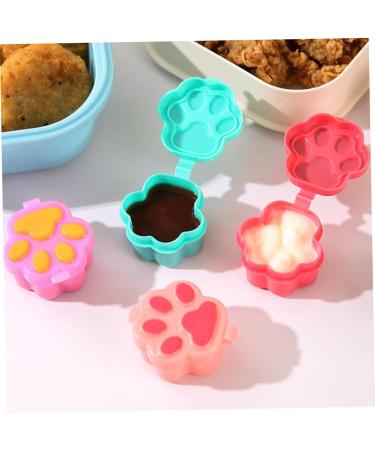 8pcs Soy Sauce Picnic Supplies Salad Container Seasoning Boxes Kitchen Supplies Convenient re-usable - Buy Online on GoSupps.com