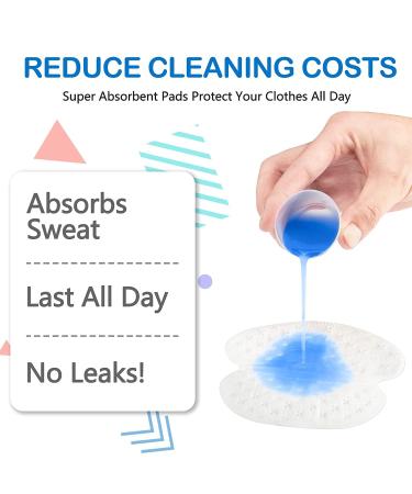 30pcs Invisible Armpit Sweat Pads - Anti-White One-Way Protection for Men & Women | Perfect Fit Absorbing Pads for Welding Stains - Buy Online on GoSupps.com