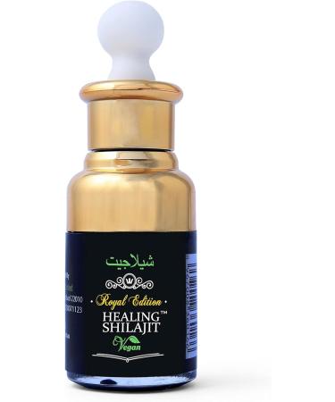Pure Himalayan Healing Organic Shilajit Sun Dried Resin Liquid Drops - Vegan - 30 ML - 1 Pack