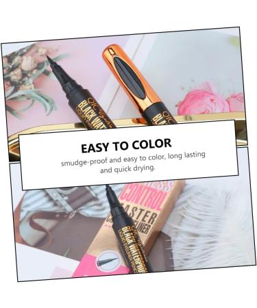 FOMIYES 2pcs Makeup Eyeliner Black Eyeliner Pencils Eyeliner Pen Makeup Supplies Lasting Beauty Pen - Buy Online on GoSupps.com