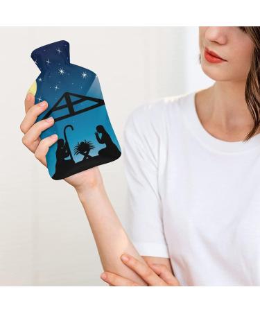 Prayer Hot Water Bottle with Plush Cover - Hand Warmer for Adults & Children | 26.5x15.3cm - Ideal for Comfort & Relief | International Shipping Available - Buy Online on GoSupps.com
