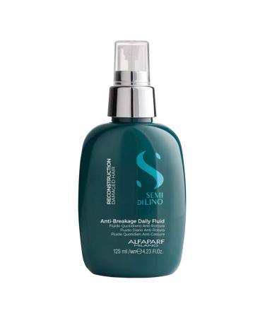 Alfaparf Milano Semi Di Lino Reconstruction Reparative Anti-Breakage Daily Fluid - Professional Salon Quality - For Damaged Hair - Repairs, Provides Shine and Volume - 4.23 Fl Oz